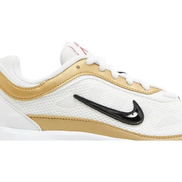 Nike Air Max AP Women's White  Gold Shoes Sneakers CU4870-103 Black - Picture 2 of 8